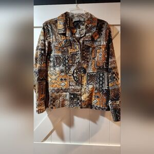 Chico's multi colored jacket